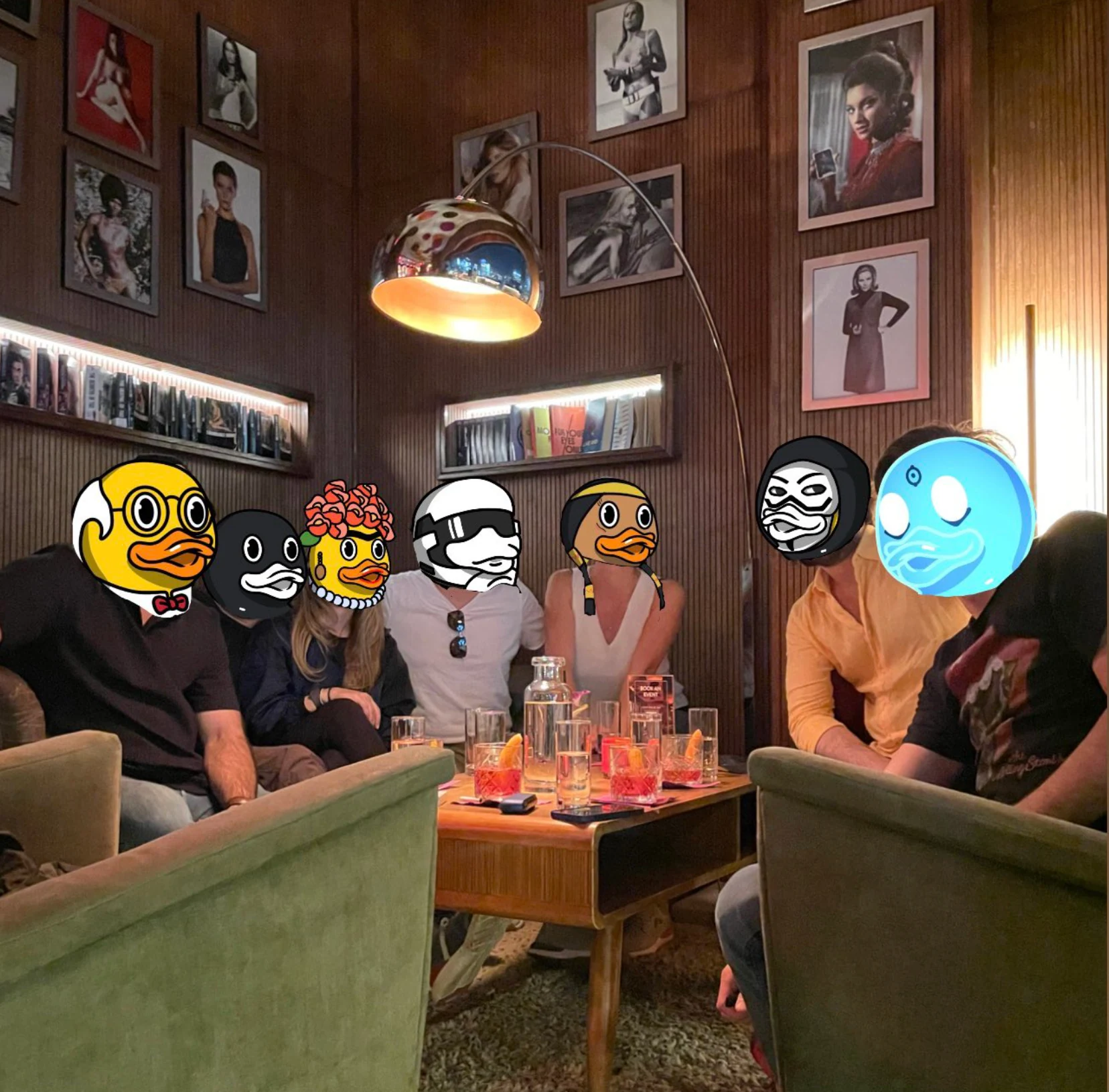 Good company. Familiar Duckz.