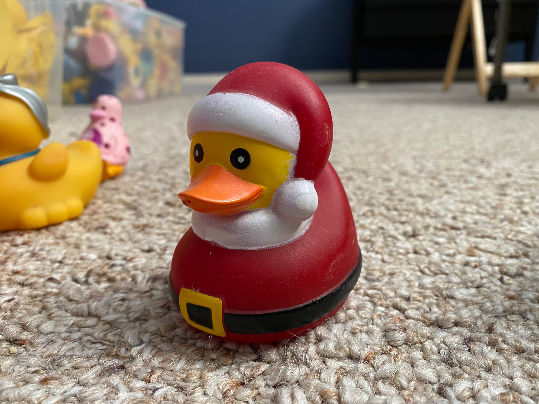 Physical duck · santa Duck